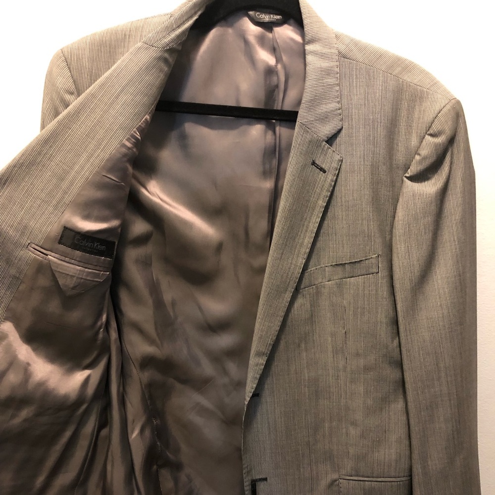 Gray Calvin Klein Sport Coat (Tags Attached)